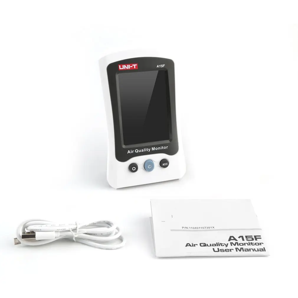UNI-T A15F HCHO Air Quality Monitor Analyzer Temperature Humidity Tester Gas Detector Environmental Meter Digital Thermometer
UNI-T A15F HCHO Air Quality Monitor Analyzer Temperature Humidity Tester Gas Detector Environmental Meter Digital Thermometer