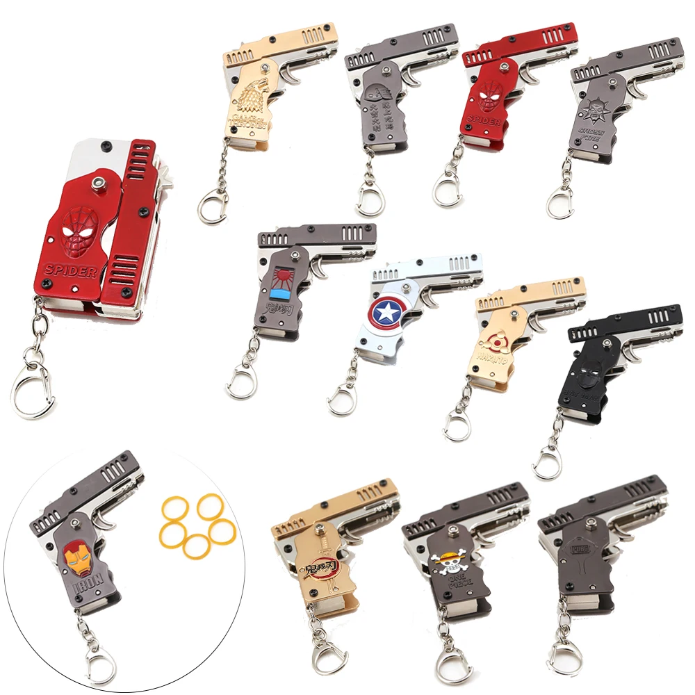 Game PUBG Weapon Simulation Gun Keychain CSGO Folding Gun Model Pendant Keyring Anime One Piece Marvel Spider Jewelry Chaveiro
Game PUBG Weapon Simulation Gun Keychain CSGO Folding Gun Model Pendant Keyring Anime One Piece Marvel Spider Jewelry Chaveiro