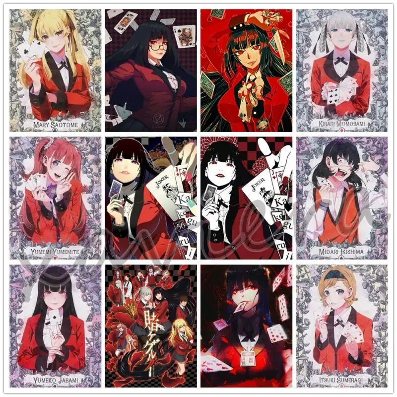 DIY 5D Anime Kakegurui Diamond Painting Full Drill Cartoon Girl Portrait Embroidery Picture of Rhinestones Cross Stitch Crafts
DIY 5D Anime Kakegurui Diamond Painting Full Drill Cartoon Girl Portrait Embroidery Picture of Rhinestones Cross Stitch Crafts