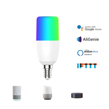 7W Smart Bulb Lighting Lamp Colorful Wireless WiFi Voice Control RGB Energy Saving Dimming Multicolor Lights Bulbs Smart Home
7W Smart Bulb Lighting Lamp Colorful Wireless WiFi Voice Control RGB Energy Saving Dimming Multicolor Lights Bulbs Smart Home