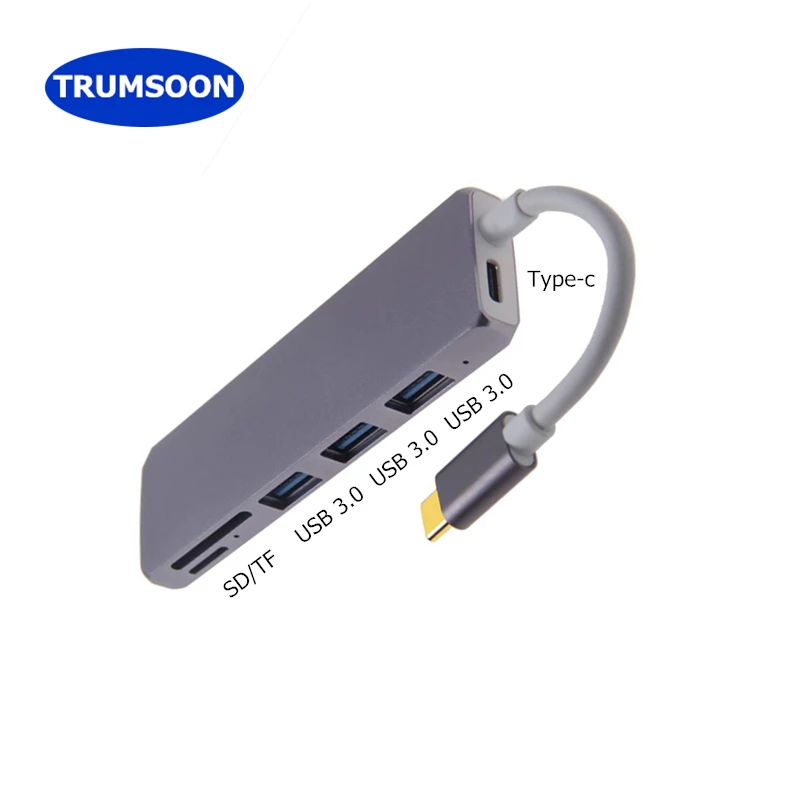 Trumsoon Type C to USB 3.0 2.0 USB-C Hub SD TF Card Reader HDMI Adapter for Macbook Mouse Huawei P30 Mate30 Samsung S8 Dex
Trumsoon Type C to USB 3.0 2.0 USB-C Hub SD TF Card Reader HDMI Adapter for Macbook Mouse Huawei P30 Mate30 Samsung S8 Dex