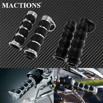 Motorcycle 1" 25mm Handlebar Throttle Assist Bar End Rubber Hand Grips Black/Chrome For Harley Dyna Chopper Custom For Yamaha
Motorcycle 1" 25mm Handlebar Throttle Assist Bar End Rubber Hand Grips Black/Chrome For Harley Dyna Chopper Custom For Yamaha
