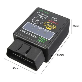 OBD2 Car Scanner Code Reader Bluetooth CAN OBD2 Scan Tool for Torque Android Real Time Car Diagnose Device ELM327
OBD2 Car Scanner Code Reader Bluetooth CAN OBD2 Scan Tool for Torque Android Real Time Car Diagnose Device ELM327
