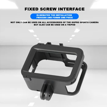 Plastic Frame Housing Case Protective Shell Portable Charging Camera With 1/4 Screw For GoPro Hero 9 Sport Camera Accessories
Plastic Frame Housing Case Protective Shell Portable Charging Camera With 1/4 Screw For GoPro Hero 9 Sport Camera Accessories
