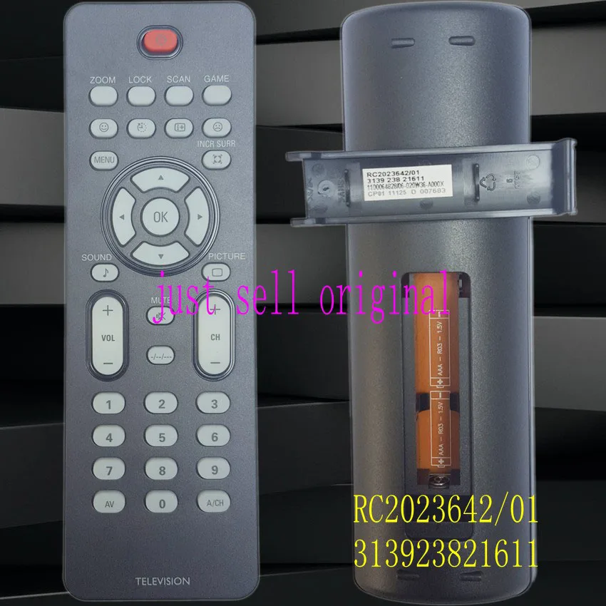 Оригинальный пульт дистанционного управления RC2023642/01 3139 238 21611 для ЖК-телевизора