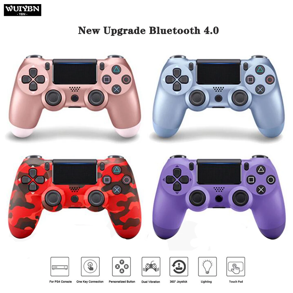 WUIYBN Wireless PS4 Controller Bluetooth Gamepad Joystick For PlayStation 4 Game Console PC Steam
WUIYBN Wireless PS4 Controller Bluetooth Gamepad Joystick For PlayStation 4 Game Console PC Steam