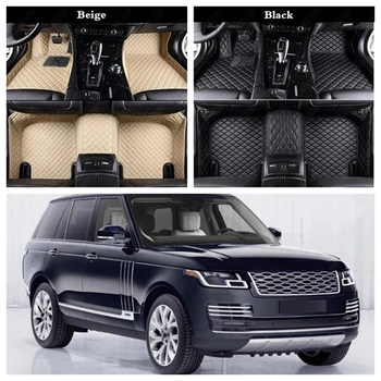 Custom Leather Car Floor Foot Mats for Land Rover Range Rover Evoque Discovery LR2 LR3 LR4 Freelander Range Rover Sport Velar
Custom Leather Car Floor Foot Mats for Land Rover Range Rover Evoque Discovery LR2 LR3 LR4 Freelander Range Rover Sport Velar