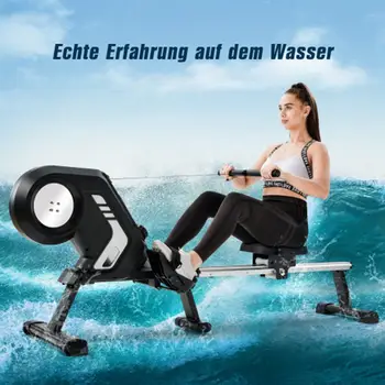 Merax Foldable rowing machine with magnetic resistance LCD display non-slip pedals Cardio Workout for Fitness Gym or Home Use
Merax Foldable rowing machine with magnetic resistance LCD display non-slip pedals Cardio Workout for Fitness Gym or Home Use