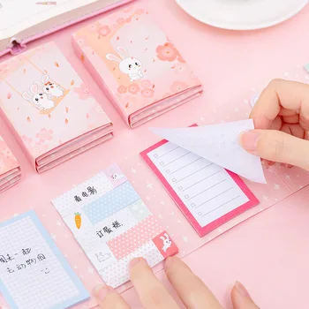 1PC Creative Kawaii Rabbit Dinosaur Self-adhesive Memo Pad Sticky Notes Student Notepad Office School Stationery Supplies 02202
1PC Creative Kawaii Rabbit Dinosaur Self-adhesive Memo Pad Sticky Notes Student Notepad Office School Stationery Supplies 02202