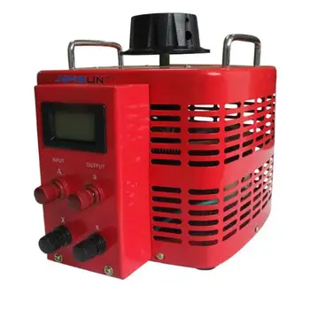 TDGC2 5KVA Single phase manual regulator input 220V digital display power transformer 5000W voltage regulator output 0-250V
TDGC2 5KVA Single phase manual regulator input 220V digital display power transformer 5000W voltage regulator output 0-250V