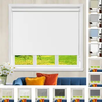 Roller Blinds Blackout Roller Window Shade Light Filtering Bead Rope Shutter Waterproof Bathroom Anti UV Kitchen Blind Custom
Roller Blinds Blackout Roller Window Shade Light Filtering Bead Rope Shutter Waterproof Bathroom Anti UV Kitchen Blind Custom