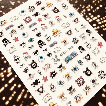 HANYI-66 Newest design cute monster colorful film designs 3d nail art sticker nail decal accessories 
HANYI-66 Newest design cute monster colorful film designs 3d nail art sticker nail decal accessories