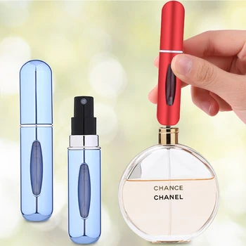 5ml New material Portable Mini Refillable Perfume Bottle With Spray Scent Pump Empty Cosmetic Containers Spray Atomizer Bottle
5ml New material Portable Mini Refillable Perfume Bottle With Spray Scent Pump Empty Cosmetic Containers Spray Atomizer Bottle