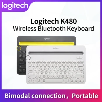 Original Genuine Logitech K480 Bluetooth Keyboard Mobile Mac Tablet Laptop Multi-Device thin Mini mute keyboard with PC laptop
Original Genuine Logitech K480 Bluetooth Keyboard Mobile Mac Tablet Laptop Multi-Device thin Mini mute keyboard with PC laptop