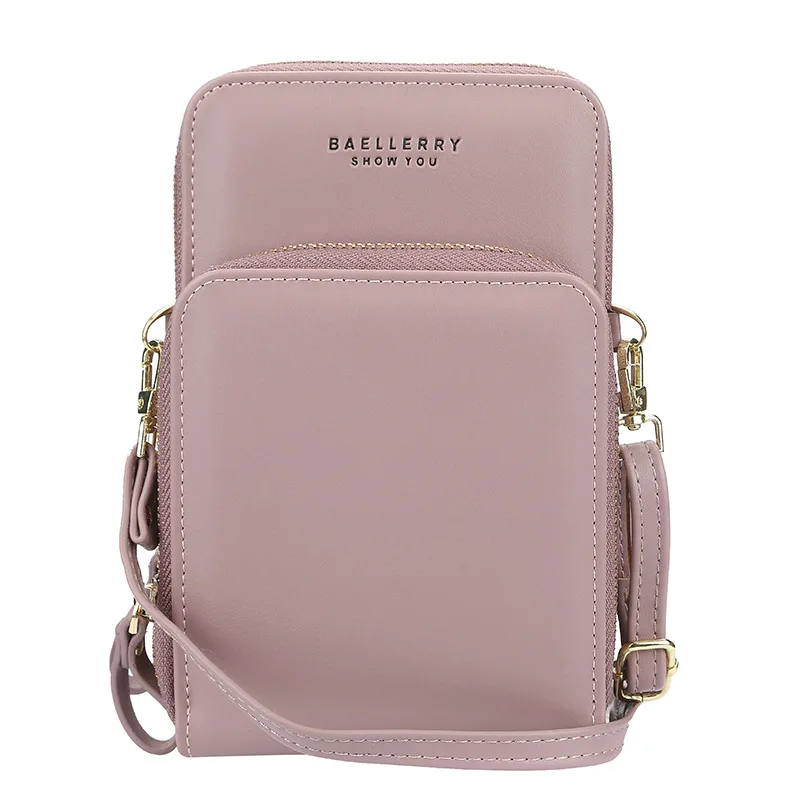 

Baellerry Women Wallet 2020 Fashion Large-capacity Zipper Mobile Phone Bag Female Leather Purses Card Holder Carteira Feminina