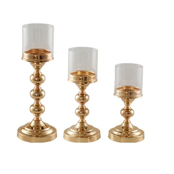 Wrought Iron Candle Holder Glass Elegant Simple Retro Candle Holder Wedding Centerpieces Windproof Swieczniki Home Decor EB50ZT 
Wrought Iron Candle Holder Glass Elegant Simple Retro Candle Holder Wedding Centerpieces Windproof Swieczniki Home Decor EB50ZT
