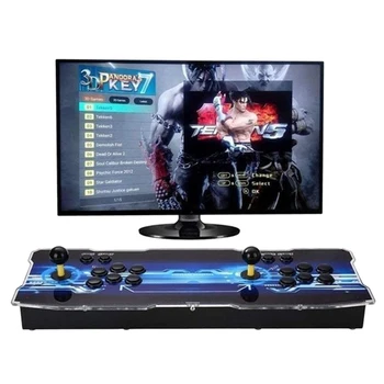 1388-in-1 Household Arcade Game Console Boxing Battle Controller with Double Rocker two-player games Black Button
1388-in-1 Household Arcade Game Console Boxing Battle Controller with Double Rocker two-player games Black Button