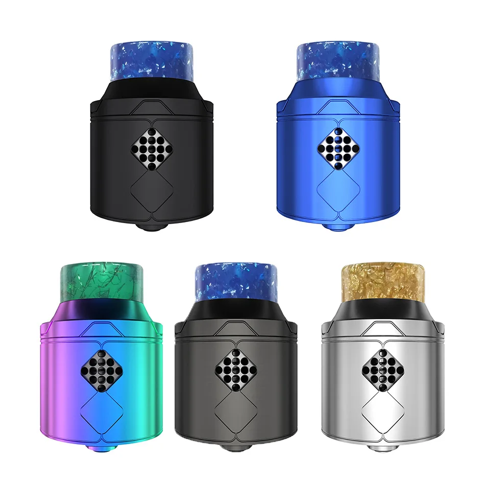 Goforvape Eternal RDA Four different airflow patterns tank capacity with 510 Delrin drip tip Electronic cigarette atomizer
Goforvape Eternal RDA Four different airflow patterns tank capacity with 510 Delrin drip tip Electronic cigarette atomizer