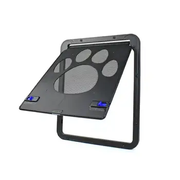Pet Door 4 Way Lockable Dog Cat Kitten Door Security Flap Door ABS Plastic S/M/L Animal Small Pet Cat Dog Gate Door Pet Supplies 
Pet Door 4 Way Lockable Dog Cat Kitten Door Security Flap Door ABS Plastic S/M/L Animal Small Pet Cat Dog Gate Door Pet Supplies