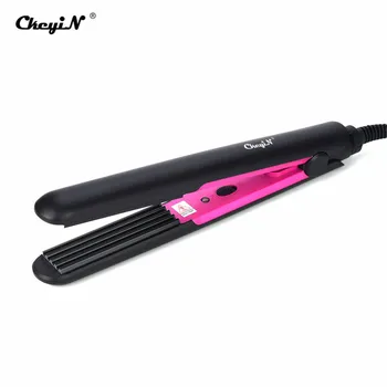 

Ceramic Straightening irons Hair Corrugated Curling Hair Straightener Fluffy Small Waves Hair Crimper Corn Hair Styling Tools