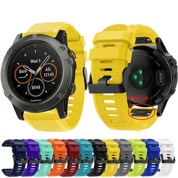 Colorful intelligent Strap for Garmin Fenix 6X 6X Pro 5X Plus 3 HR Watch 26MM Quick Release Silicone Easyfit Wrist Band Strap
Colorful intelligent Strap for Garmin Fenix 6X 6X Pro 5X Plus 3 HR Watch 26MM Quick Release Silicone Easyfit Wrist Band Strap