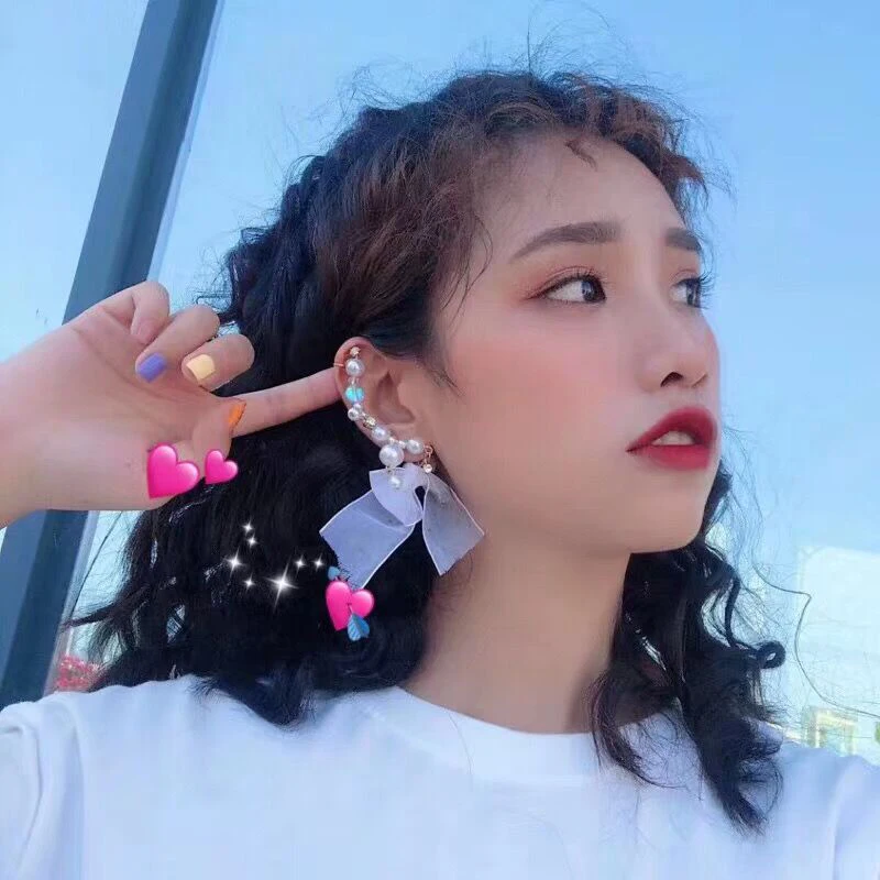 AE-CANFLY Elegant Single Earring Simulated Pearl Drop Bowknot Earrings for Women Fashion Statement Jewelry
AE-CANFLY Elegant Single Earring Simulated Pearl Drop Bowknot Earrings for Women Fashion Statement Jewelry