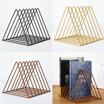 Nordic Wrought 7 Grid Triangle File Storage Shelf Book Stand Desktop Iron File Book Holder Office Desk Storage Book Organizer
Nordic Wrought 7 Grid Triangle File Storage Shelf Book Stand Desktop Iron File Book Holder Office Desk Storage Book Organizer
