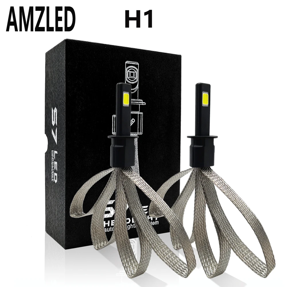 S7 Car Headlight Bulbs LED H1 6000K 12000LM 12V 55W Foglight fanless Auto Bulb Light without noise waterproof truck bulb COBLED
S7 Car Headlight Bulbs LED H1 6000K 12000LM 12V 55W Foglight fanless Auto Bulb Light without noise waterproof truck bulb COBLED