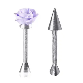 2Pcs Aluminium Alloy Sticks Cone Holder Cake Piping Rod Icing Cream Flower Roses Cake Decorating tools Baking Pastry Tools
2Pcs Aluminium Alloy Sticks Cone Holder Cake Piping Rod Icing Cream Flower Roses Cake Decorating tools Baking Pastry Tools