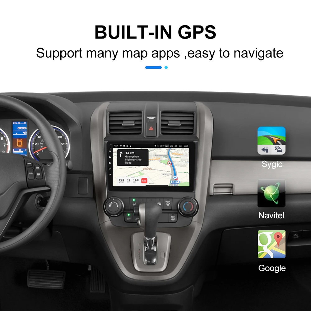Автомобильный мультимедийный плеер для Honda CR V CRV 2006 2011 Android 10 0 авто радио GPS