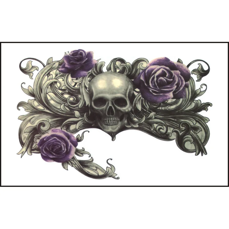 Lace Bronze Skull Waterproof Temporary Full Tattoo Stickers Fake Tatoos Body At Back Leg Arm for Women Men
Lace Bronze Skull Waterproof Temporary Full Tattoo Stickers Fake Tatoos Body At Back Leg Arm for Women Men