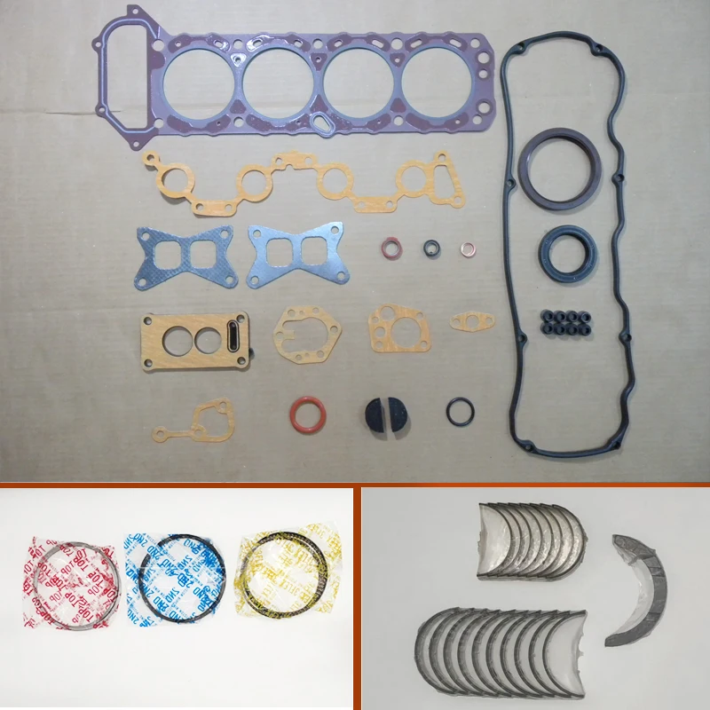 NA20S Engine Full gasket set kit crankshaft connecting rod bearing piston ring for Nissan Atlas/Homy/Truck D21 1998cc 2.0L
NA20S Engine Full gasket set kit crankshaft connecting rod bearing piston ring for Nissan Atlas/Homy/Truck D21 1998cc 2.0L
