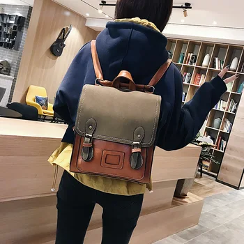 2020 New Simple College Style Backpack Women's Versatile Multi-Purpose Fashion Backpack Middle School Student Bag Casual
2020 New Simple College Style Backpack Women's Versatile Multi-Purpose Fashion Backpack Middle School Student Bag Casual