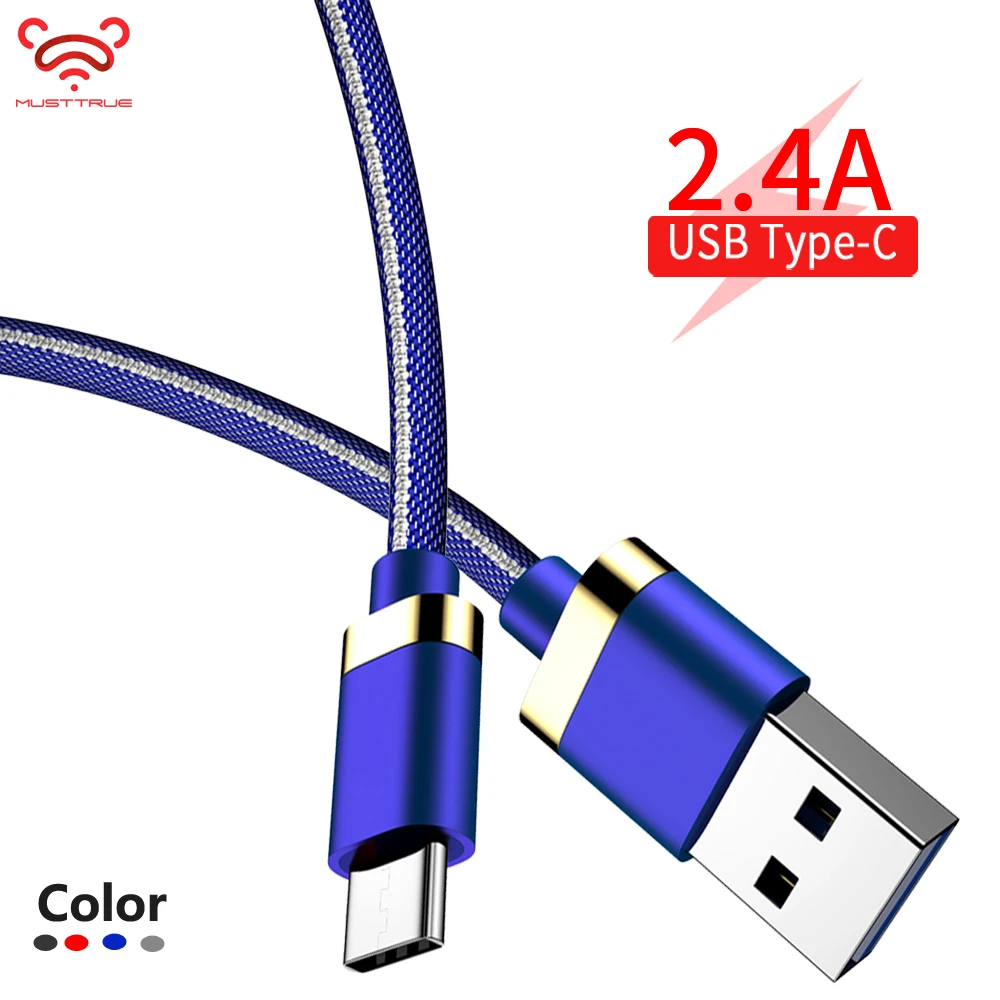 MUSTTRUE USB Cable Type C Charging Wire for samsung xiaomi Phone Charging Cord USB-C Cable tipo c Nylon Line Fast Charger 1m
MUSTTRUE USB Cable Type C Charging Wire for samsung xiaomi Phone Charging Cord USB-C Cable tipo c Nylon Line Fast Charger 1m