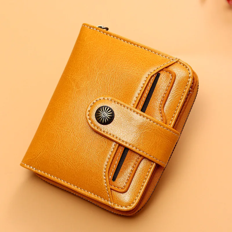 2018 New Style WOMEN'S Leather Wallet Women's Short Students Korean-style Multi-functional Mini Purse Driving License Leather Wa
2018 New Style WOMEN'S Leather Wallet Women's Short Students Korean-style Multi-functional Mini Purse Driving License Leather Wa