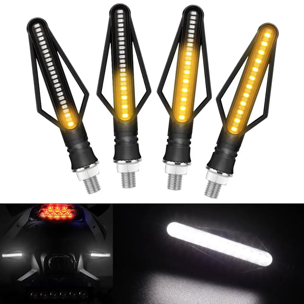 1pcs Motorcycle Turn Signals Led Light Motorcycle Indicators Light Flowing Water Blinker Flashing Tail Flasher Motorcycle Led
1pcs Motorcycle Turn Signals Led Light Motorcycle Indicators Light Flowing Water Blinker Flashing Tail Flasher Motorcycle Led