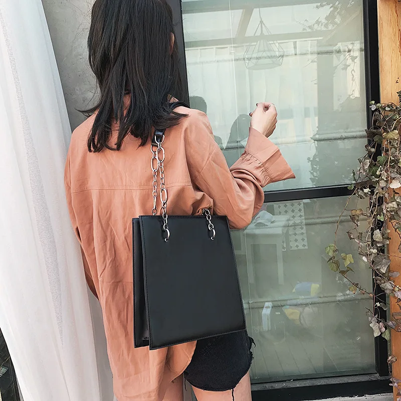 JIULIN Single shoulder pu bag 2019 new Joker minimalist fashion handbagsHong Kong Style Retro Tote Bag
JIULIN Single shoulder pu bag 2019 new Joker minimalist fashion handbagsHong Kong Style Retro Tote Bag