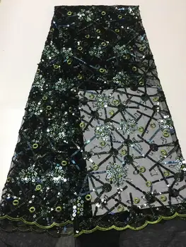 Green sequin mesh fabric high-quality high-grade French tulle lace fabric 2019 embroidered African sequin lace fabric
Green sequin mesh fabric high-quality high-grade French tulle lace fabric 2019 embroidered African sequin lace fabric