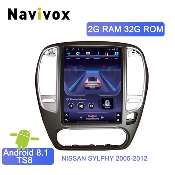 Navivox vertical Tesla screen Android 8.1 Car Multimedia Player For NISSAN SYLPHY 2005-2012 GPS Audio Radio stereo head unit
Navivox vertical Tesla screen Android 8.1 Car Multimedia Player For NISSAN SYLPHY 2005-2012 GPS Audio Radio stereo head unit