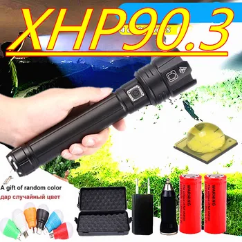 Newest 2020 xhp90.3 xhp70.2 Powerful USB LED Flashlight Torch Hand lamp 26650 Rechargeable Tactical Flashlight for Camping
Newest 2020 xhp90.3 xhp70.2 Powerful USB LED Flashlight Torch Hand lamp 26650 Rechargeable Tactical Flashlight for Camping