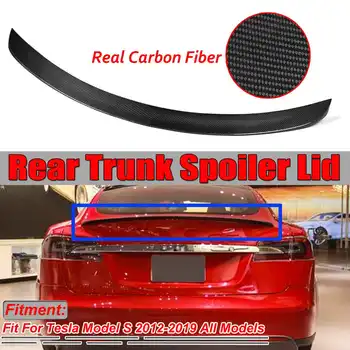 Real Carbon Fiber Car Rear Trunk Boot Lip Spoiler Wing Big Tail Wing For Tesla Model S 2012-2019 Rear Trunk Wing Spoiler
Real Carbon Fiber Car Rear Trunk Boot Lip Spoiler Wing Big Tail Wing For Tesla Model S 2012-2019 Rear Trunk Wing Spoiler
