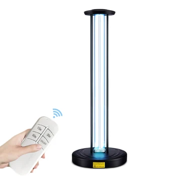 UV Lamp Ozone 110V 38W Light with 15s/30s/60s Delay Time Remote Control for Living Area, Toliet , Pet, Public place
UV Lamp Ozone 110V 38W Light with 15s/30s/60s Delay Time Remote Control for Living Area, Toliet , Pet, Public place