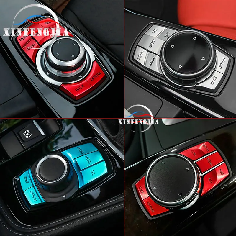 For BMW 1 2 3 4 5 6 7 Series X1 X3 X4 X5 X6 F10 F30 F15 F16 5pcs Aluminium Alloy iDrive Center Multimedia Buttons Cover Trim
For BMW 1 2 3 4 5 6 7 Series X1 X3 X4 X5 X6 F10 F30 F15 F16 5pcs Aluminium Alloy iDrive Center Multimedia Buttons Cover Trim