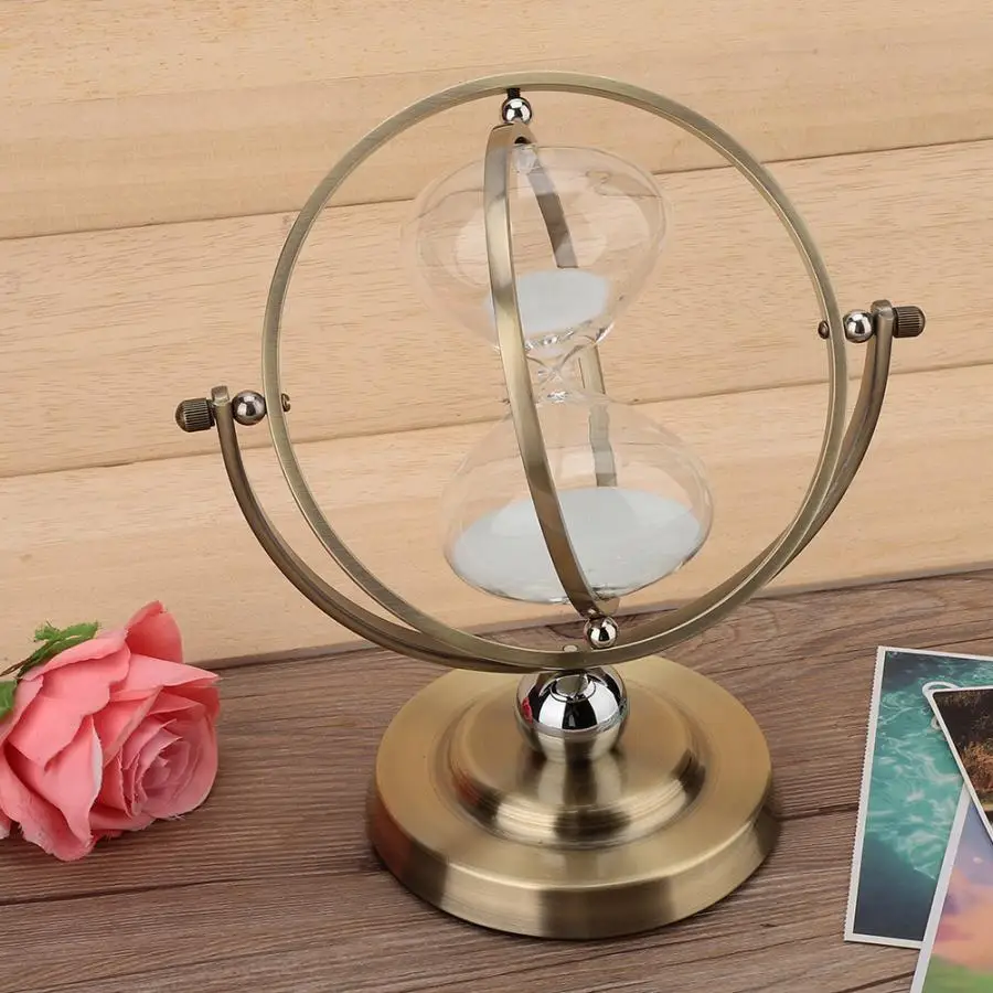 Creative Plastic Hourglasses 15 Minutes Rotating Sand Hourglass Metal Hour Glass Sand Timer For Vintage Home Decor Sand Timer
Creative Plastic Hourglasses 15 Minutes Rotating Sand Hourglass Metal Hour Glass Sand Timer For Vintage Home Decor Sand Timer