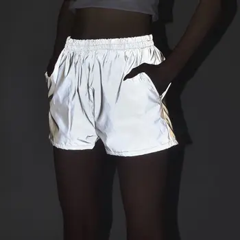 luminous reflective Shorts night running casual Loose pants summer new trendy 2020 high Waist Solid Sport shorts for female Male
luminous reflective Shorts night running casual Loose pants summer new trendy 2020 high Waist Solid Sport shorts for female Male