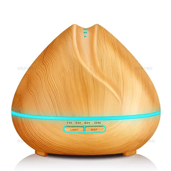 Ultrasonic 400ml Air Humidifier Aroma Essential Oil Diffuser with Wood Grain 7 Color Changing LED Lights for Office Home Bedroom
Ultrasonic 400ml Air Humidifier Aroma Essential Oil Diffuser with Wood Grain 7 Color Changing LED Lights for Office Home Bedroom
