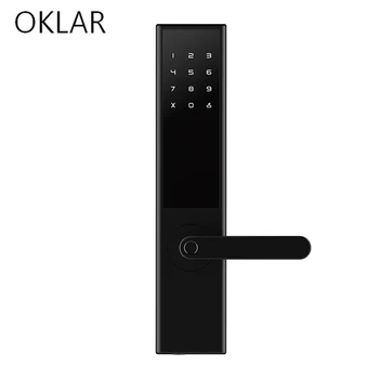 OKLAR Fingerprint Lock Security Intelligent Digital Code Lock Xiaomi Mijia Mihome APP Biometric Electronic door Lock inteligente
OKLAR Fingerprint Lock Security Intelligent Digital Code Lock Xiaomi Mijia Mihome APP Biometric Electronic door Lock inteligente