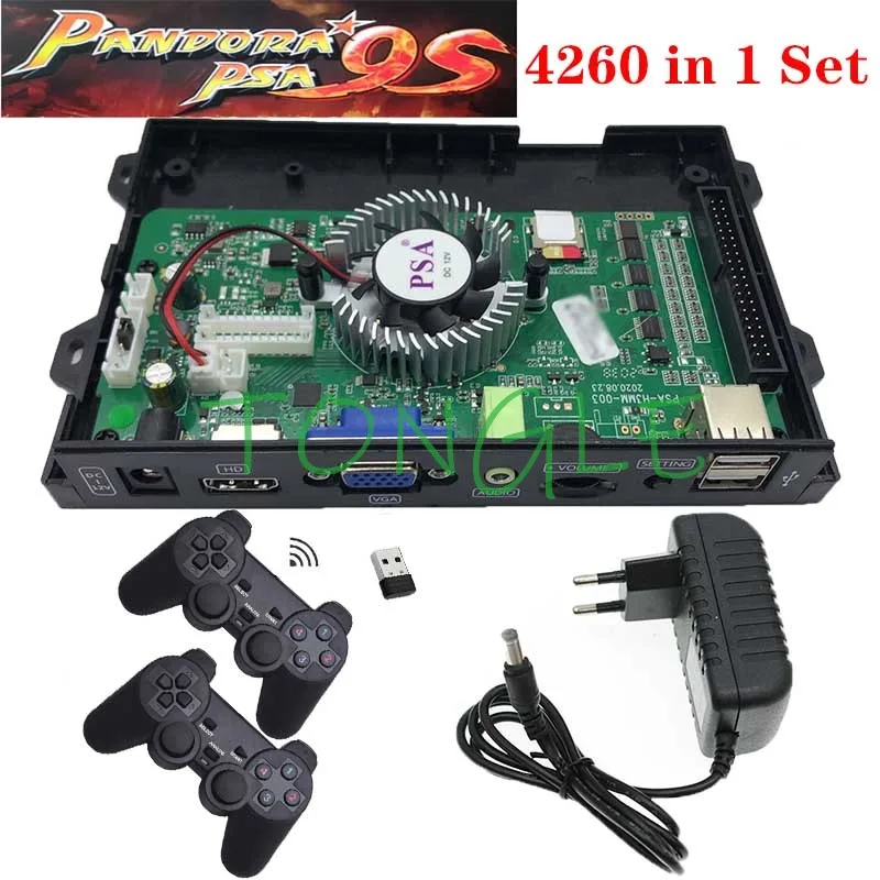 Arcade Pandora's 9S 3160 Upgraed To 4260 In 1 With 16PCS 3D Game Board Arcade Consloe Machine DIY Wired Wireless Gamepad Kit
Arcade Pandora's 9S 3160 Upgraed To 4260 In 1 With 16PCS 3D Game Board Arcade Consloe Machine DIY Wired Wireless Gamepad Kit