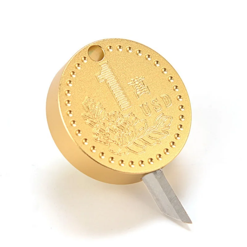 Cutting Tool Stainless Steel Multi-function Mini Coin Knife EDC Portable Mini Key Ring Pendant Tool Capsule Knife Tiny Cutting T
Cutting Tool Stainless Steel Multi-function Mini Coin Knife EDC Portable Mini Key Ring Pendant Tool Capsule Knife Tiny Cutting T