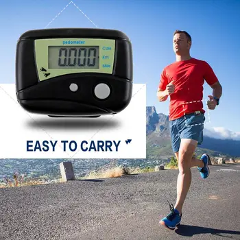 Durable LCD Black Walking Distance Outdoor Step Pedometer Calorie Counter Accessories Watches Run Sport Portable Meter
Durable LCD Black Walking Distance Outdoor Step Pedometer Calorie Counter Accessories Watches Run Sport Portable Meter